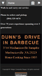 Mobile Screenshot of dunnsbarbque.com